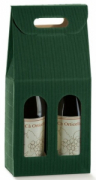 scatola vino da 2 verde