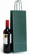 sacchetto vino cm 16x39 verde