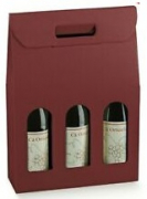 scatola vino da 3 rosso bardot